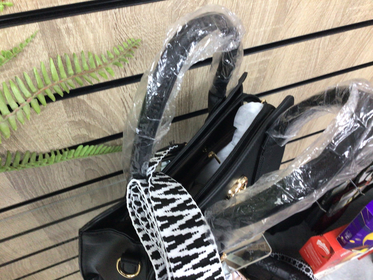 Black inspired handbag